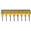Резисторна матрица 7X220 ohm-ОБЩ ИЗВОД