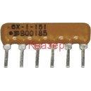 Резисторна матрица  5X680 ohm-ОБЩ ИЗВОД
