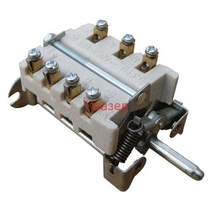 Ключ петтактов 16А 230 VAC, порцеланов, за домакински електроуреди