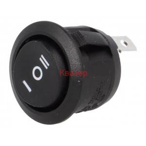 КЛЮЧ R13-112D-BB-7D ON-OFF-ON 10A/250VAC ЧЕРЕН