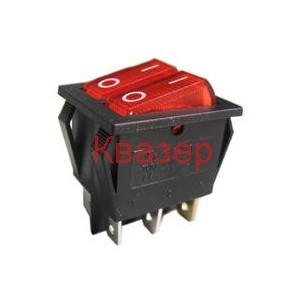 КЛЮЧ RS-2101-1C3 250V 15A ЧЕРВЕН