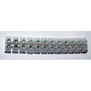 КЛЕМА ПЛАСТМАСОВА TBS-3A  (PE) U-тип  12пол
