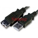 GT1-7202 USB кабел A-F/A-M 1.8м   