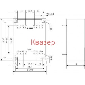 ТРАНСФОРМАТОР ANG 18VA - ПОРЪЧКОВ