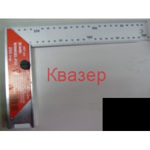 KWB Ъглов линеал 250мм елоксирана скала/ 067-250