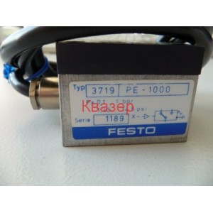 Пневматично-електрически датчик за налягане PE-1000 Festo 