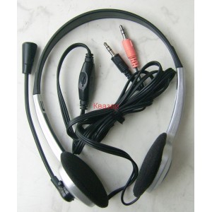 YM-010 Стерео слушалки с микрофон и регулатор на силата на звука 