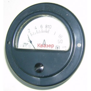 Амперметър 0-50A AC Ф65мм