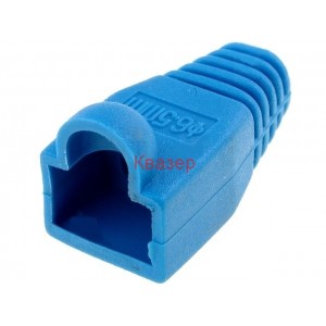 RJ45B/BLUE Корпус за мъжки съединител RJ45 син