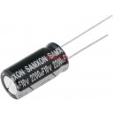 2200uF/10V 10x20mm 105°C с нисък импеданс GT2200/10 SAMXON