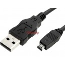 Кабел USB - mini USB (A-M/мини B 4 pin)