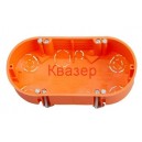 KOPP Двойна конзолна кутия за гипсокартон ф60мм/143х70х50