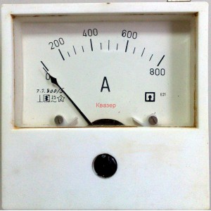 Амперметър 0-800A 80/80mm