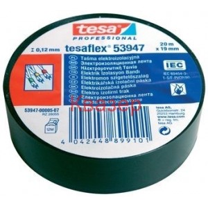 TESA Изолирбанд черен Tesaflex 53988-00006-00 0.12mmX19mmX20m