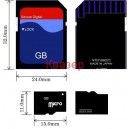 micro SD Card (SDHC) 32GB с SD адаптер