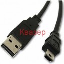 USB мини кабел A(5pin)-USB A черен 5m, CAB-MUSB-A5/5