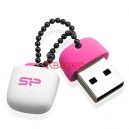 USB 2.0 Flash drive (Флаш-памет) 8GB Silicon Power T07 Touch Pink
