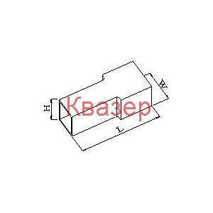 KLF 101 D - изолатори ПВЦ