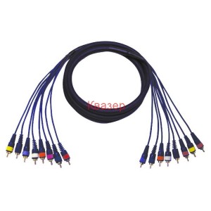 Професионален кабел SNC 815 - BOOST 8xRCA/8xRCA 6m