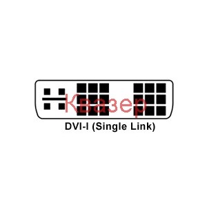 Кабел DVI-I Single Link - VGA 1.5м