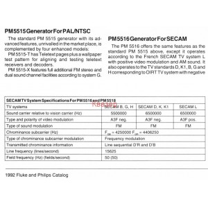 Philips PM 5516 телевизионен генератор