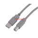 USB 2.0 кабел за принтер AM/BM, 1.5м. HAMA