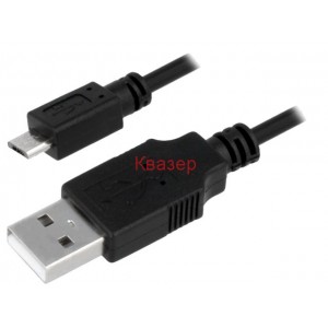 Кабел USB - micro USB 0.6m LOGILINK никелиран, 30 AWG