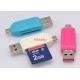 USB OTG четец на карти SD/T-FLASH 2 in 1