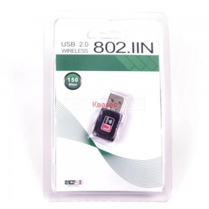 USB Wi-Fi адаптер USB 2.0, 150Mbps, 802.11 N