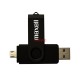 OTG флаш памет Maxell DUAL 16GB micro USB + USB 