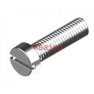 Винт за метал M6x24, прав (-) шлиц