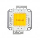 Мощен светодиод /LED чип 30W топло бяло