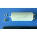 2D 25uF 450V работен кондензатор тип MKP с изводни пера