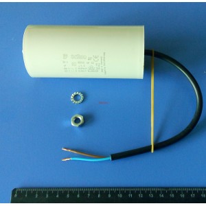 4D 80uF 450V работен кондензатор тип MKP с кабел