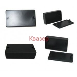 Черна пластмасова кутия N9 57x36x20mm