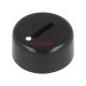 GC6D-12X4.5D Копче за потенциометър, миниатюрно, черно, пластмасово, ос 6mm