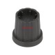 21-6S Копче за потенциометър, миниатюрно, черно, пластмасово, ост ф6mm