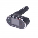 MP3 FM трансмитер за кола + Bluetooth +волтметър 9-26V
