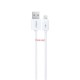 Кабел за данни USB - Lightning, Earldom, IP01, За iPhone 5/6/7, 1.0m, Бял