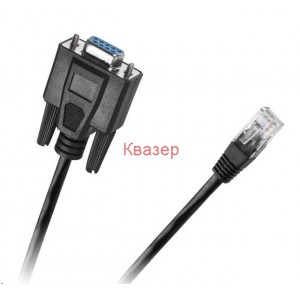 Кабел-конвертор D-Sub 9pin (RS232) към 8P8C (RJ45) , 1.8 метра