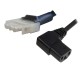 Захранващ кабел 1.4м. 3Х0.75кв.мм. IEC C13 - 3pin Molex