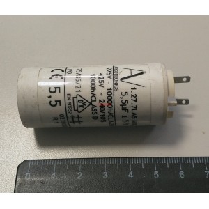 3C 5.5uF 425V работен кондензатор тип MKP с изводни пера