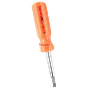 Отвертка с накрайници 2x2 с PVC дръжка 4"