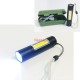Светодиоден фенер 510 Mini 2 LEDS , Алуминиев корпус, компактен дизайн, черен