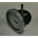 Биметален аксиален термометър 0-100°C ф100мм L76мм