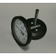 Биметален аксиален термометър 0-150°C ф100мм L76мм
