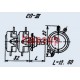 Потенциометър 2x15K стерео СП-III А-0,5ВТ