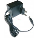 Захранващ адаптер DV-1250UP 12VDC/500mA с еврощепсел и кабел с букса 2.1x5.5x9mm