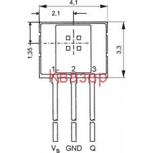 Хол Датчик TLE4935L