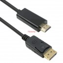 Кабел DeTech DisplayPort(M) - HDMI